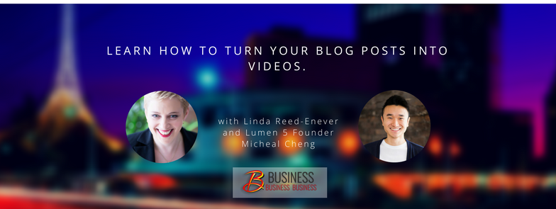 Replay: Learn how to turn your blog posts into videos with Micheal Cheng from Lumen5 – October 3rd