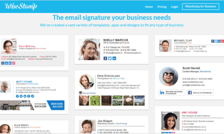 WiseStamp Makes Your Email Signature into a Statement