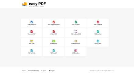 EasyPDF Online PDF Suite – Secure, Anonymous and Free