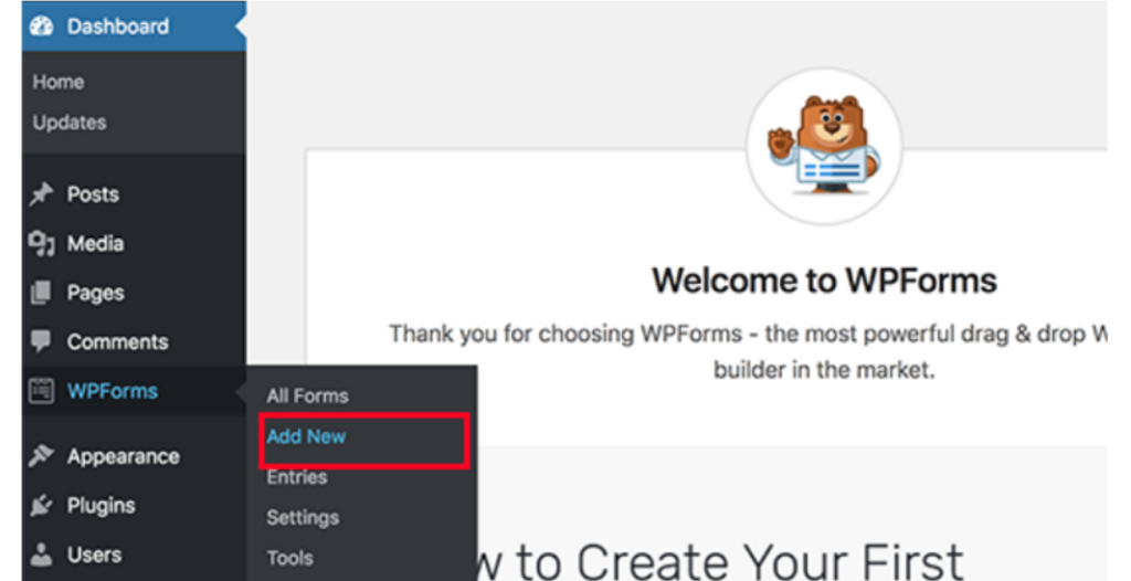 WordPress- WPForms