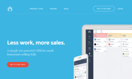 Powerful, centralised CRM with Salesflare