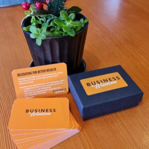Business Wisdom Deck by Clive Enever