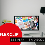 FlexClip offers 15% off for BBB readers and Easy Video Creation