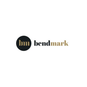 Bendmark logo on a white background.