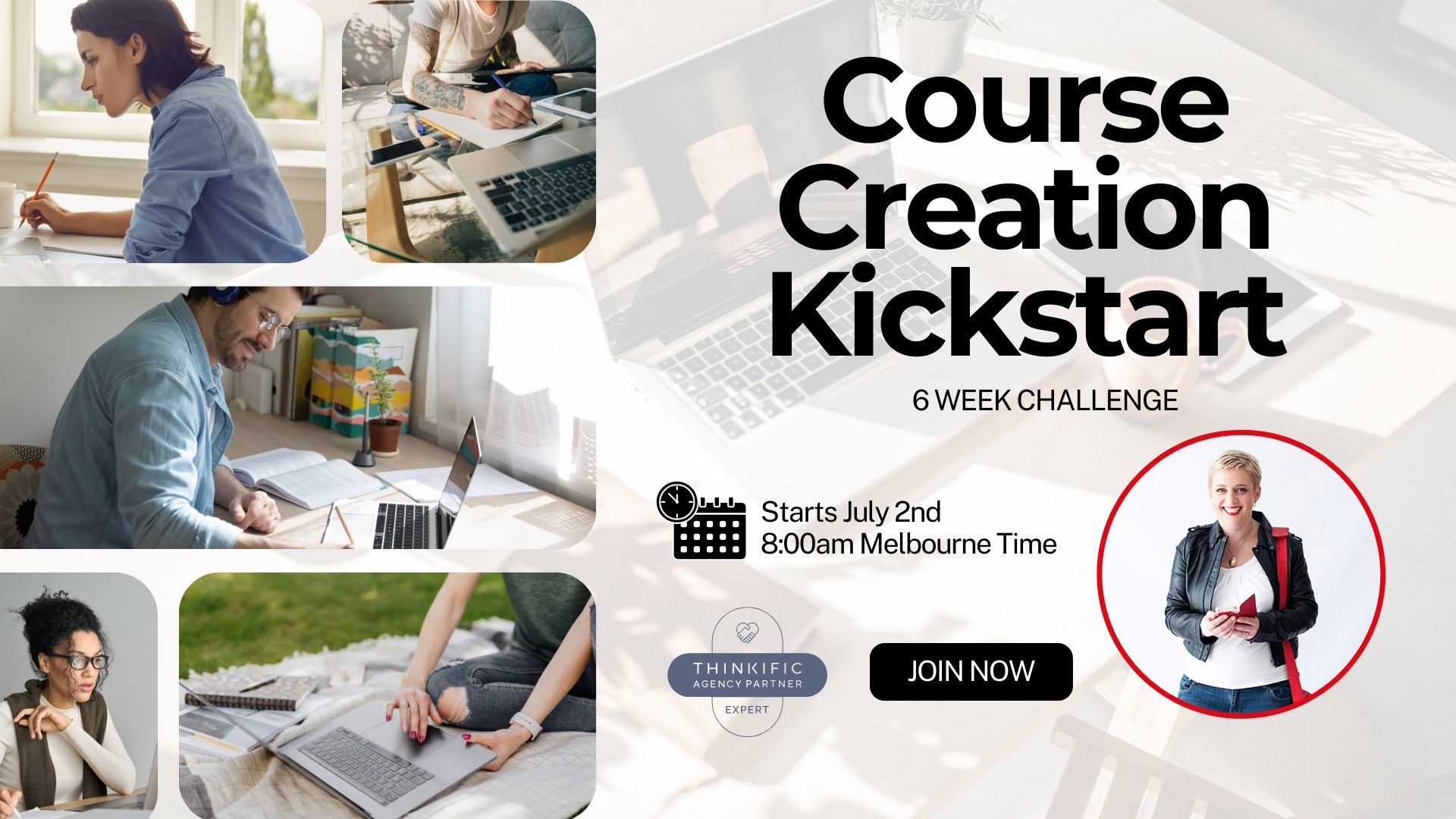 Kickstart your course creation journey with our comprehensive program. Whether you're a newbie in the field or an experienced instructor looking to enhance your skills, our course creation kickstart is designed to provide you with