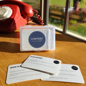 Marketing Deck: The Content Cues Deck